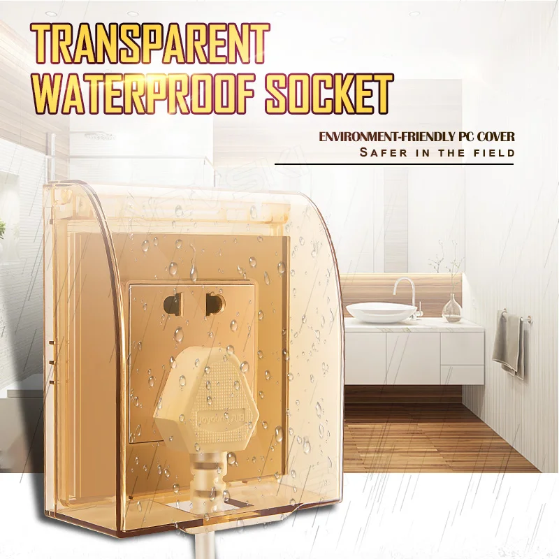 NOVSKI Новое поступление универсальная Водонепроницаемая 86 розетка настенного