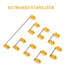 Желтые спутники стабилизаторы 2u 6.25u GK64GH60RK61 механическая клавиатура колпачки для клавиш винтовые стабилизаторы