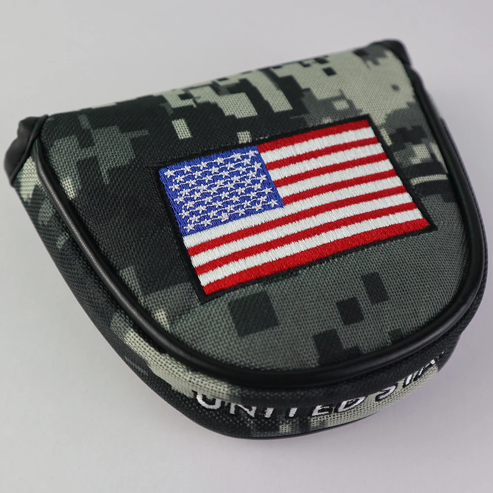 Крышка клюшки для гольфа США Американский национальный флаг искусственная кожа