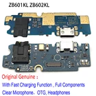 Зарядное устройство с USB-портом 5,99 дюйма для ASUS ZenFone Max Pro M1 ZB601KL ZB602KL, гибкая лента с микрофоном