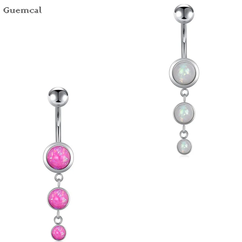 

Guemcal 1pcs Hot Selling All-match Navel String Round Thread Navel Nail Exquisite Piercing Jewelry