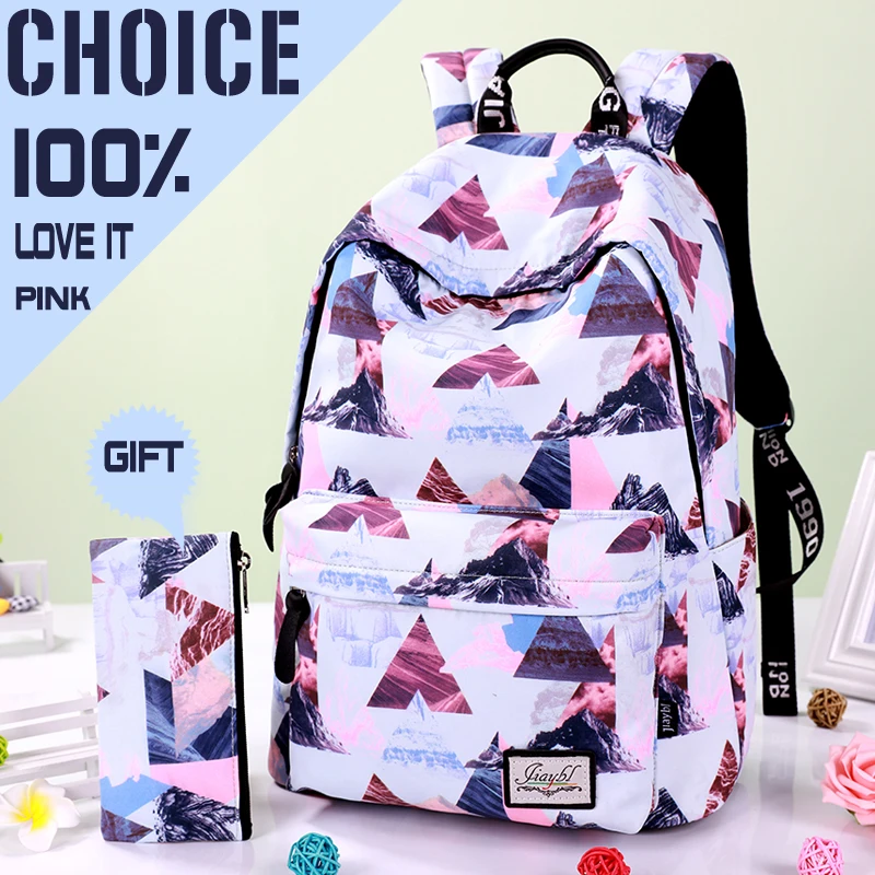 Повседневный Женский водоотталкивающий рюкзак 17/18 5 дюймов нейлоновая дорожная