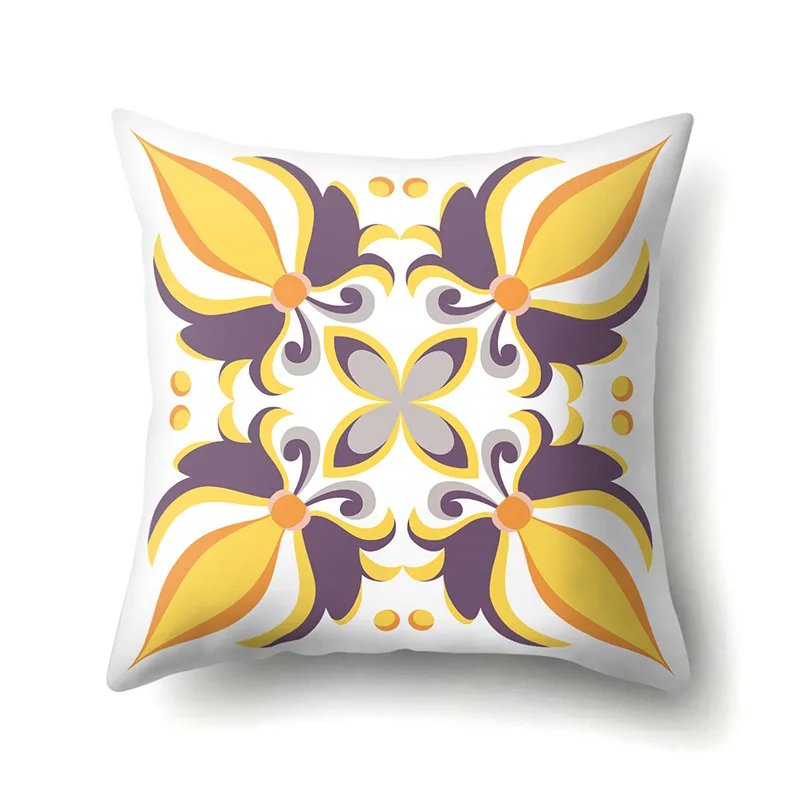 Personality Cushion Cover Geometric Housse De Coussin Office Pillow Throw Pillows for Living Room Sofa Case 45x45cm | Дом и сад