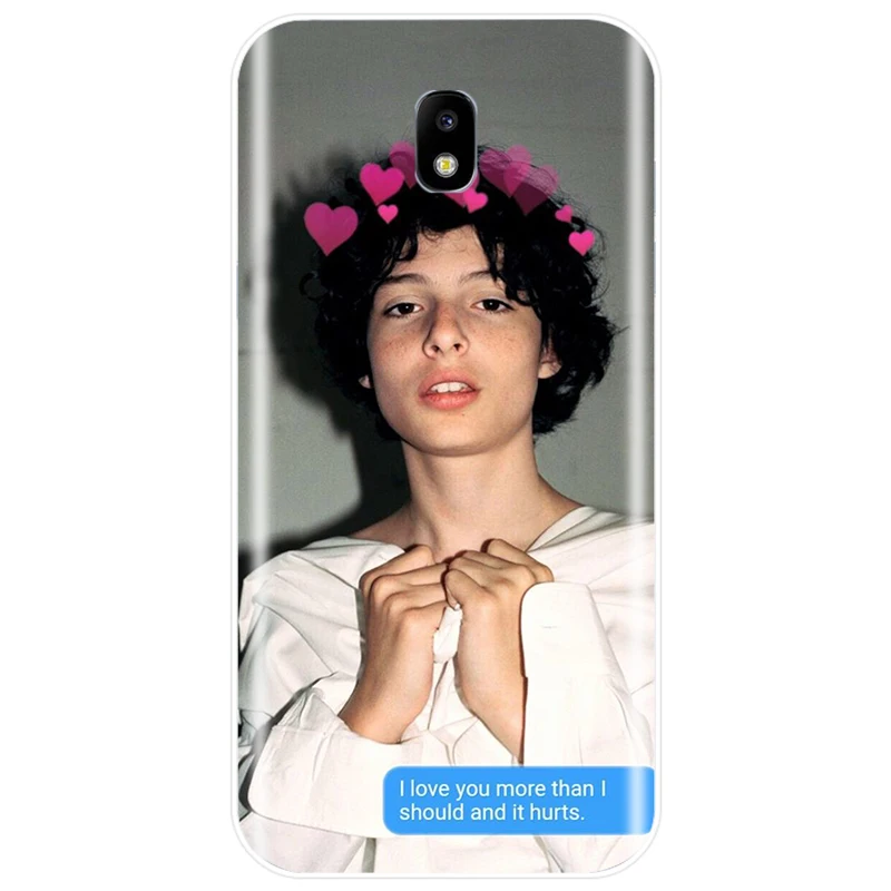 ТВ увлажняющим эффектом марки The Finn Wolfhard очень странные дела крышка ТПУ чехол для телефона для samsung Galaxy J3 J4 J5 J6 J8 J5 J7 J5 J7 - Цвет: T19081202-10.jpg