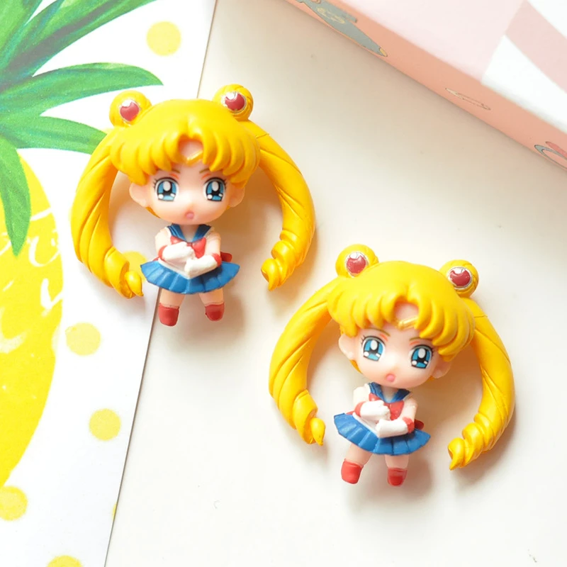 Сейлор Мун фигурка брелок кулон Сделать Усаги Цукино кукла красивая девушка