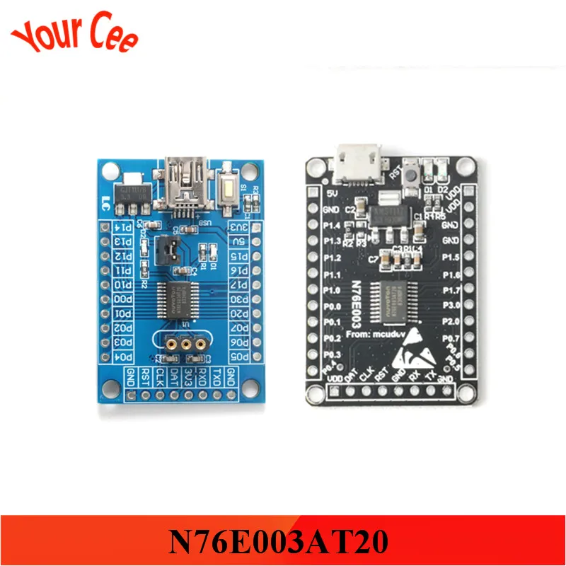 Плата разработки микроконтроллера N76E003AT20 N76E003 51 C51 плата расширения 8051 системная