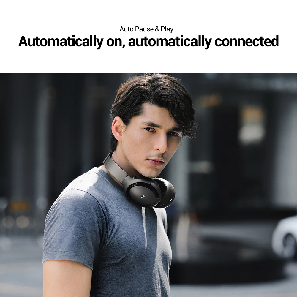 

Hybrid Active Noise Cancelling ANC Bluetooth Headphones with Transparency Mode and Smart Touch & Talk, Wireless Headsets