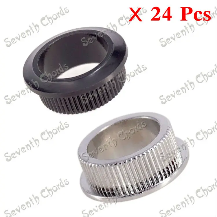 

24 Sets Opened Bass String Tuner Tuning Peg key Machine Heads Ferrules/Washers/gasket with Mount Screws