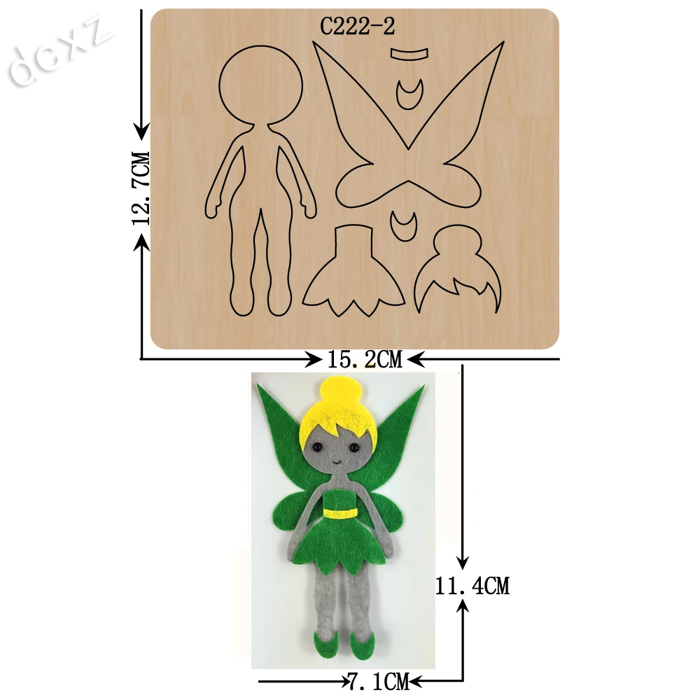 Новинка деревянные штампы для скрапбукинга C-222-2 совместимые с большинством