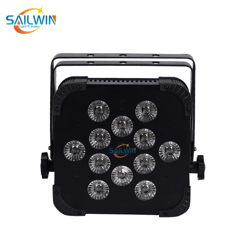SAILWIN LIGHT 12*18 Вт 6 в 1 RGBAW + УФ беспроводной светодиодный плосветильник светильник Par