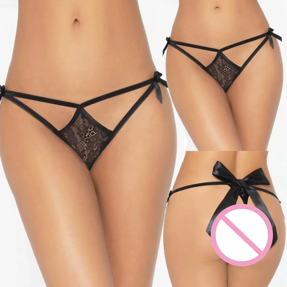 Новое эротическое женское нижнее белье с бантиком сексуальное для девочек