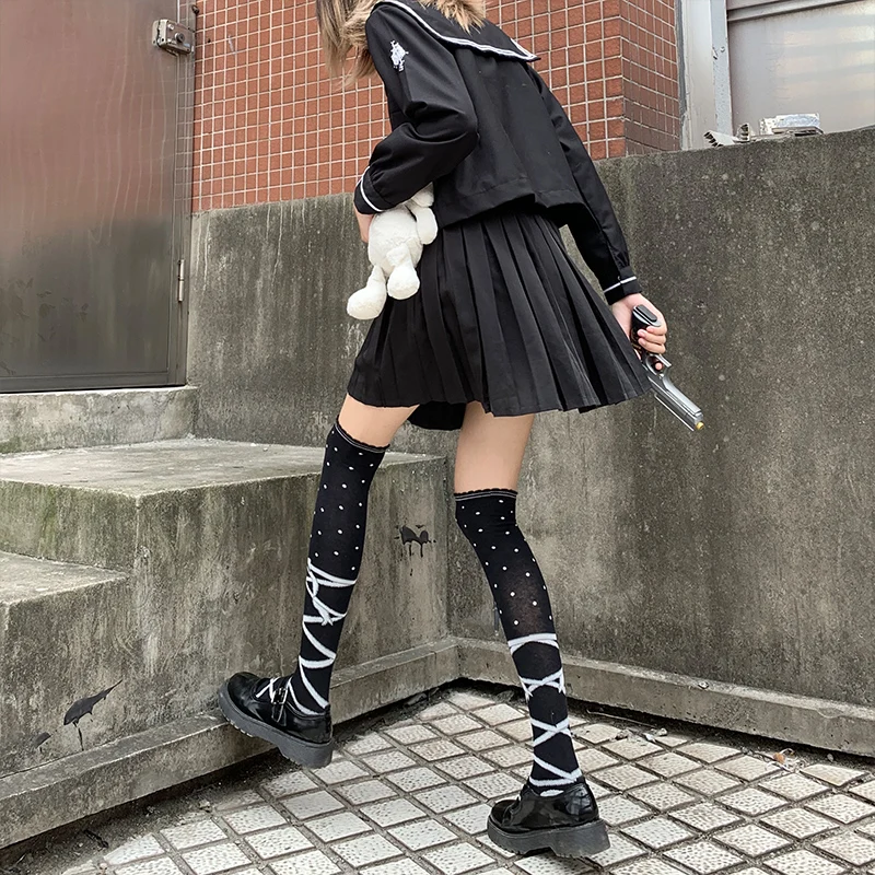 

Bundle Polkadot over-the-Knee