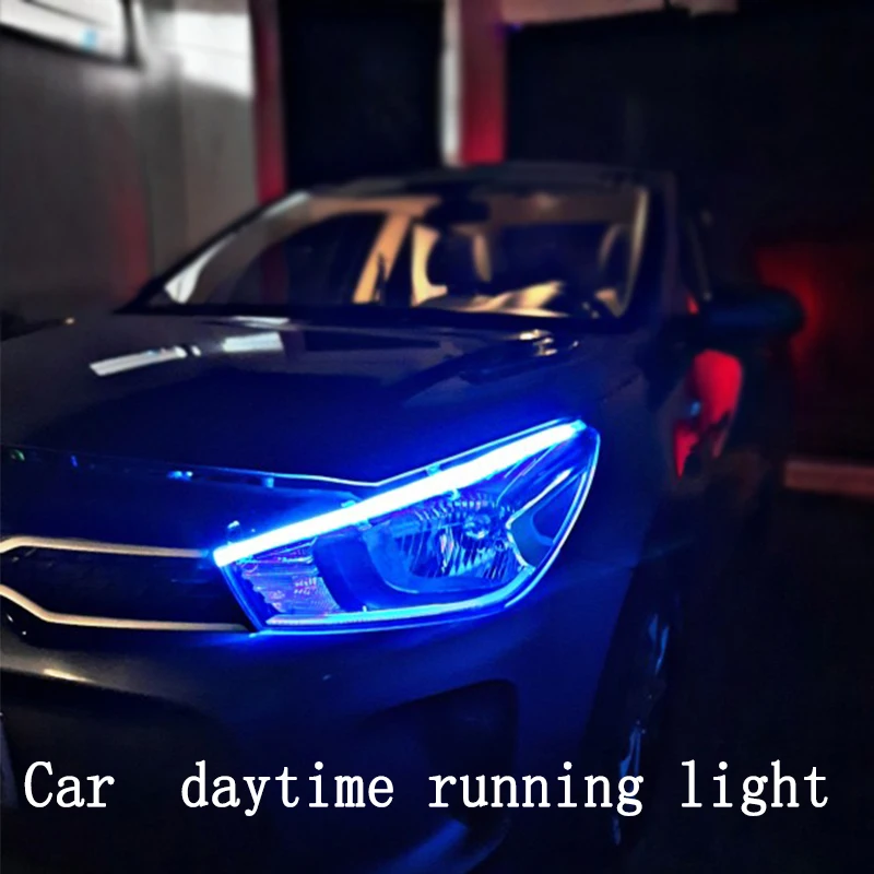 

Luces LED Ultrafine DRL para coche, luz diurna impermeable de 30cm45cm60cm, superbrillante, 12V, gran oferta, 1 ud.