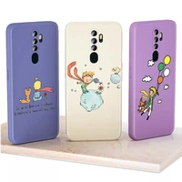little prince anime for oppo a55 a54 a52 a93 a92 a91 a11k a74 a73 a11 a94 a9 a16 a7 a1k 2020 liquid silicone phone case