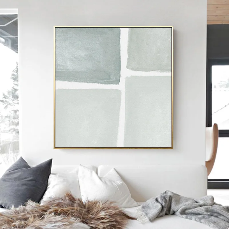 

Декоративная картина для гостиной, спальни, подвесная картина, элегантная Современная Скандинавская Минималистичная абстрактная картина ...