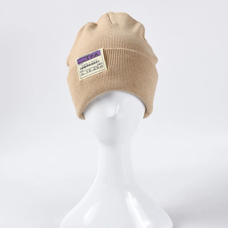 

Candy Colors Winter Beanie Hat for Man Woman Warm Skullise Boy Hiphop Knitted Hat Girl Ski Hat Unisex Casual Outdoor Bonnet Hat
