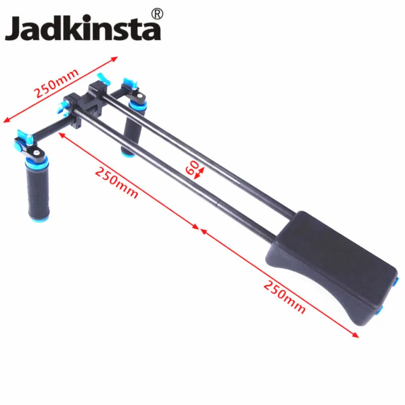 Держатель для камеры Jadkinsta DSLR Rig 5D2 6D D800 ручной держатель с креплением на плечо 15 мм