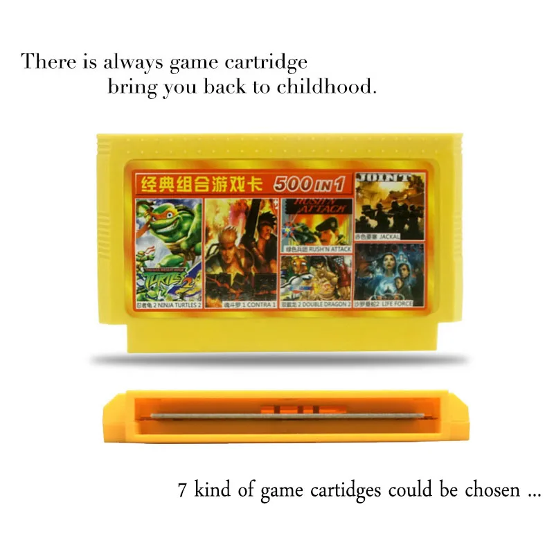 500 в 1 8 бит Ретро ТВ игровой Картридж для видео консоли карты памяти|retro bit|cartridge