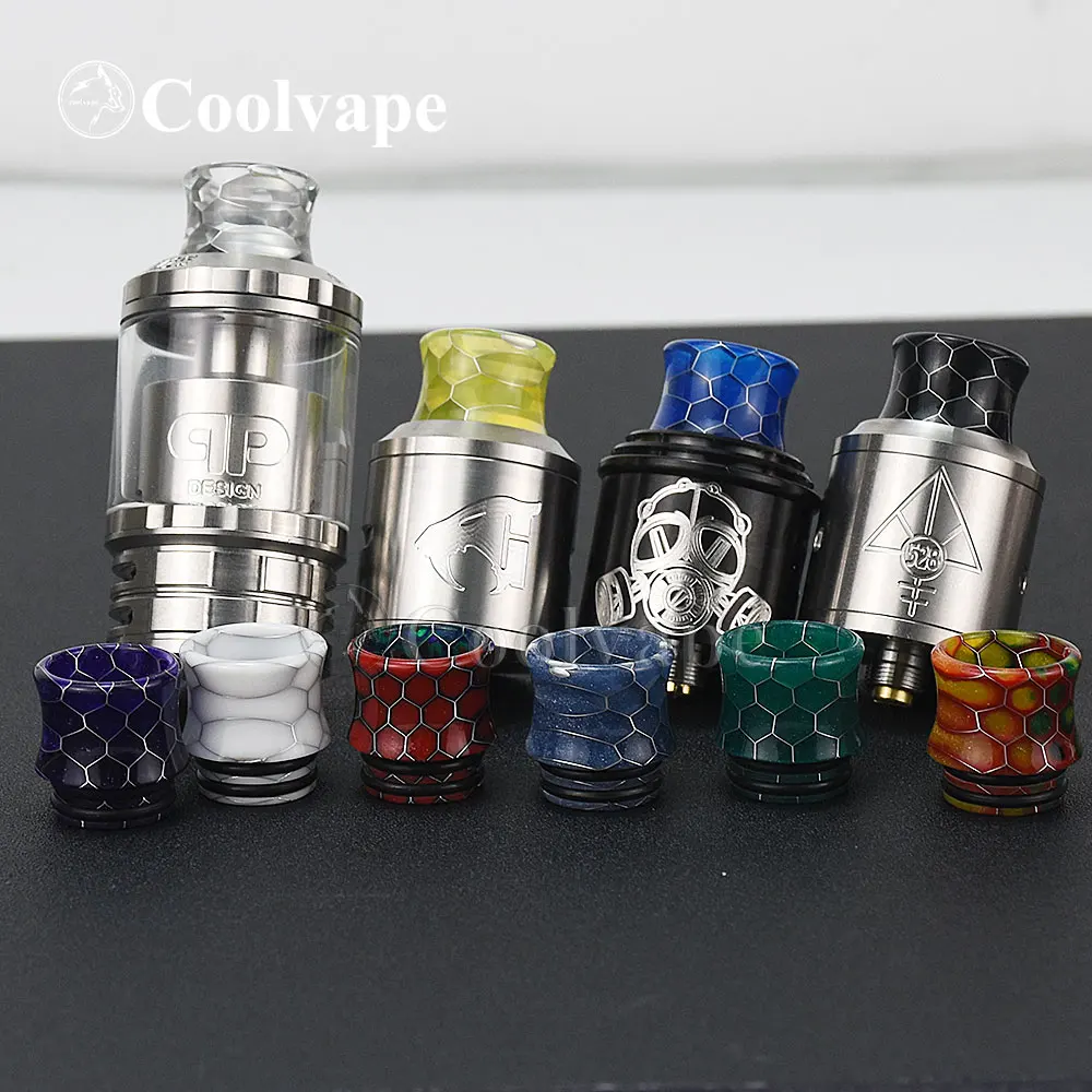 Электронная сигарета с дрип-типом Wolf Coolvape 810 атомайзер аксессуары для Dead Rabbit RTA Kylin