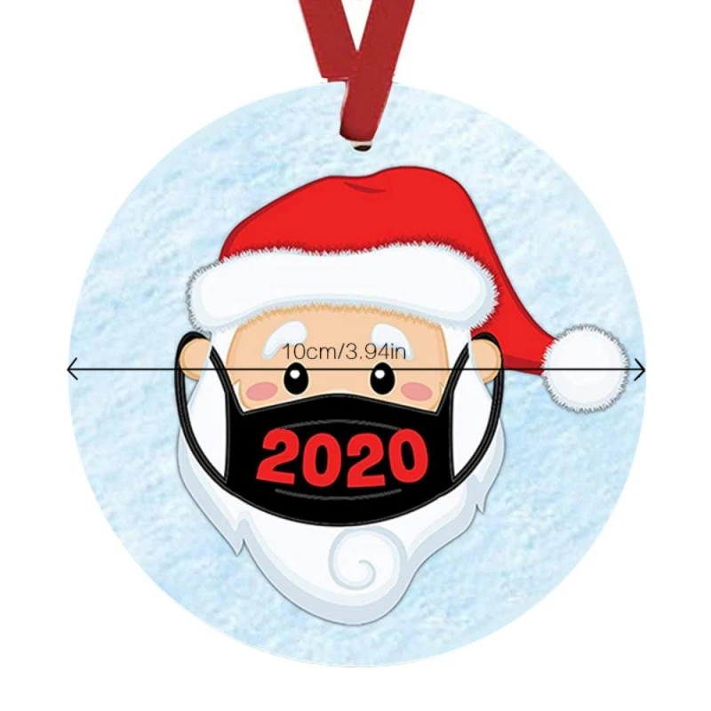 

2020 Christmas Tree Ornament-Faceless Santa Claus Hanging Ornaments Toilet Paper Ornament Christmas Gifts Presents*