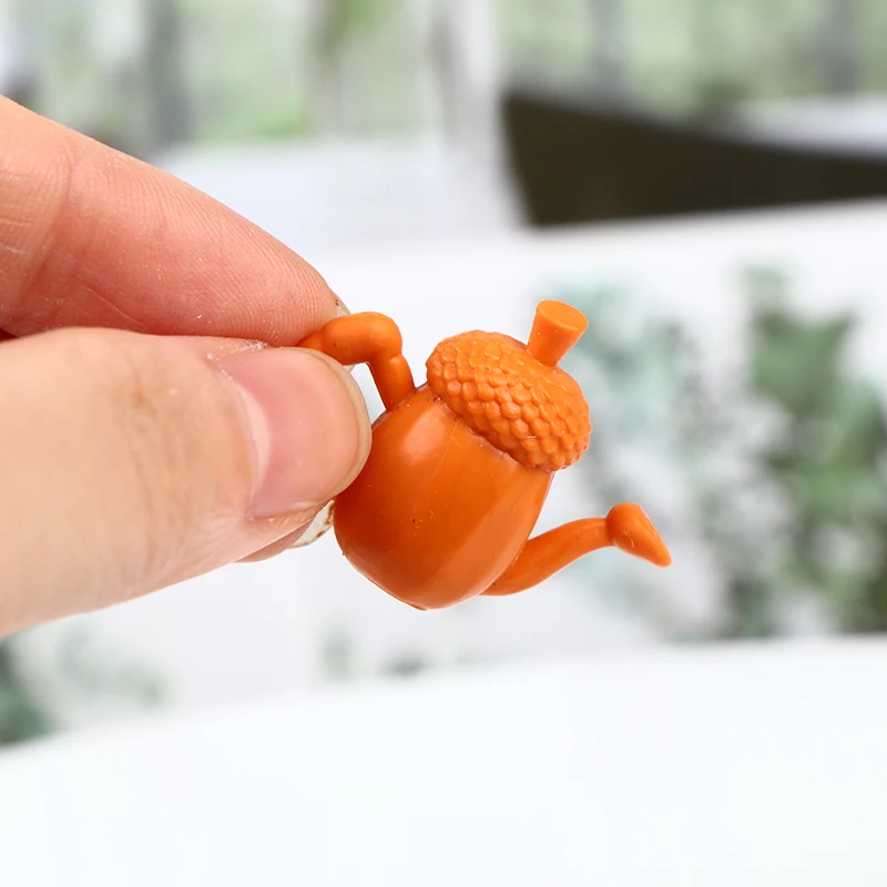 

1 шт. мини чайник для кипящей воды, кукольный домик, кухонная фурнитура, миниатюрный кукольный домик, Декор, подарок для девочек, игрушки, акс...