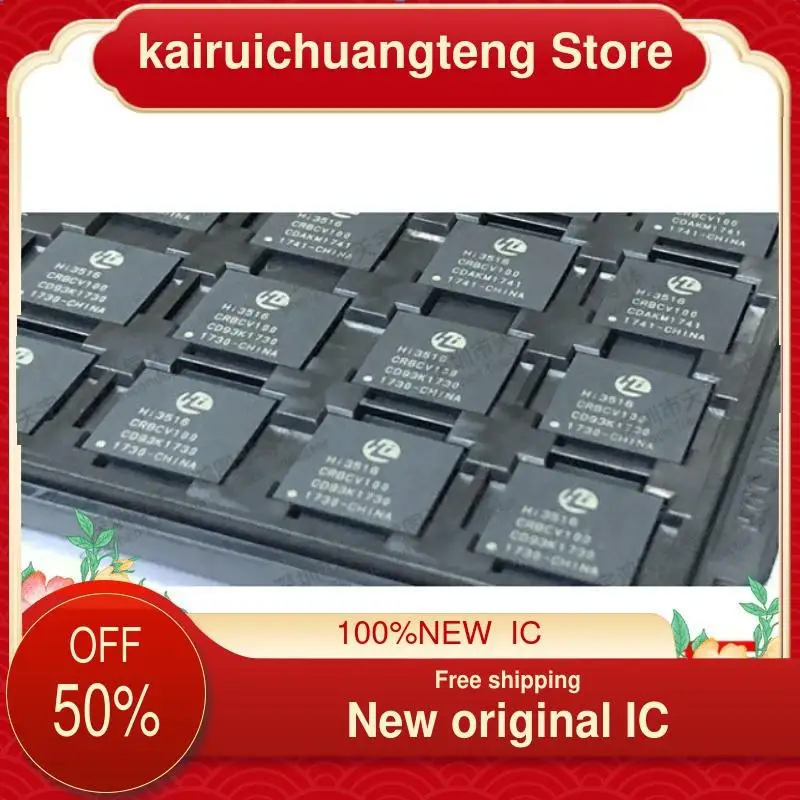 

1PCS HI3516CRBCV100 BGA293 HI3516C New original IC