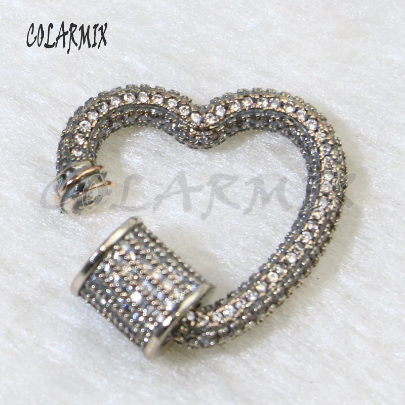 Подвеска в форме крошечного сердца старинная Подарочная подарок для леди