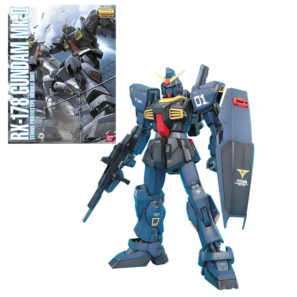 

Bandai MG 1/100 Mk-II Titans черный кролик 2,0 Titans цветная подходящая сборка фигурная Модель Brinquedos