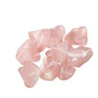 natural crystal rose quartzs ore mineral specimen healing stone natural pink quartz for home decoration diy accessories