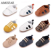 new baby shoes retro leather boy girl shoes multicolor toddler rubber sole anti slip first walkers infant newborn moccasins