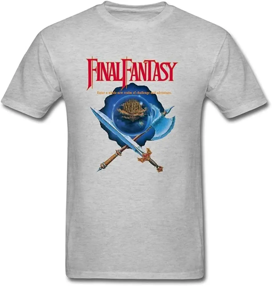 

Men's Final Fantasy T Shirt Breathable T-Shirts New 2020 Summer Harajuku Funny Print Tshirt Pure Cotton Streetwear Cool Tees