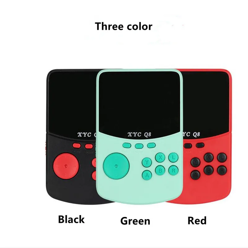 

Coolbaby New Q8 Retro Handheld Game Console Built in 500 Games support TF card TV Output For GBA SFC MD NES MAME Game