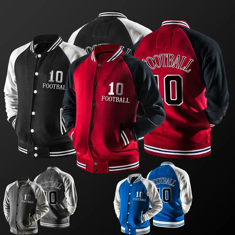 Новинка мужская бейсбольная куртка для мальчиков 2018 модный дизайн винно Красная