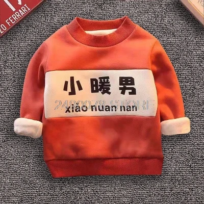 Зимняя бархатная куртка для новорожденных мальчиков и девочек Детская уличная