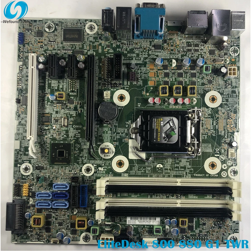 

100% Working Desktop Motherboard for HP 800 880 G1 TWR 796107-001 796107-501 796107-601 696538-003 System Board Fully Tested