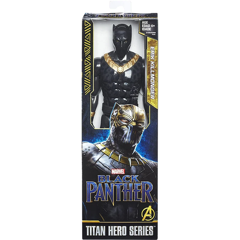 Черная пантера игрушка серия Titan Hero 12 дюймов Erik Killmonger коллекционная фигурка кукла