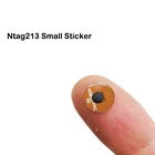 NFC Bluetooth FPC на металлической наклейке с подлинным чипом RFID Ntag213 универсальный маленький размер диаметр 10 мм Бесплатная доставка 5 шт.