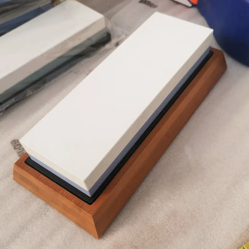 

Whetstone Kitchen Knife Sharpener Grindstone Professional Japanese Sharpening Stone For All Knives White Corundum Waterstones #1