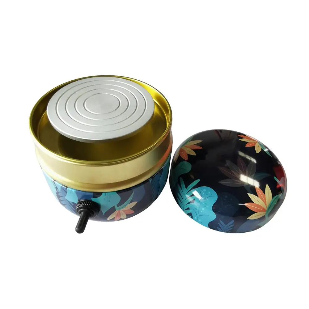 

Mini Electric Pottery Wheel Portable Ceramic Machine with 6cm Turntable Clay Sculpting Wheel with Variable Speed and Clockwise