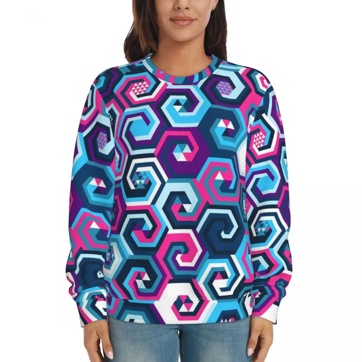 

Женский осенне-осенний пуловер с мультяшным принтом, свитшот, городская Повседневная зимняя одежда с длинным рукавом, Дамская Толстовка, то...