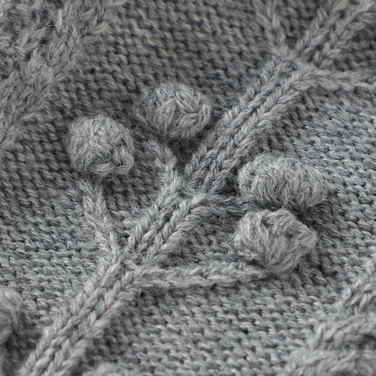 Детский свитер ручной работы вязаный кардиган куртка пальто для девочек зимние