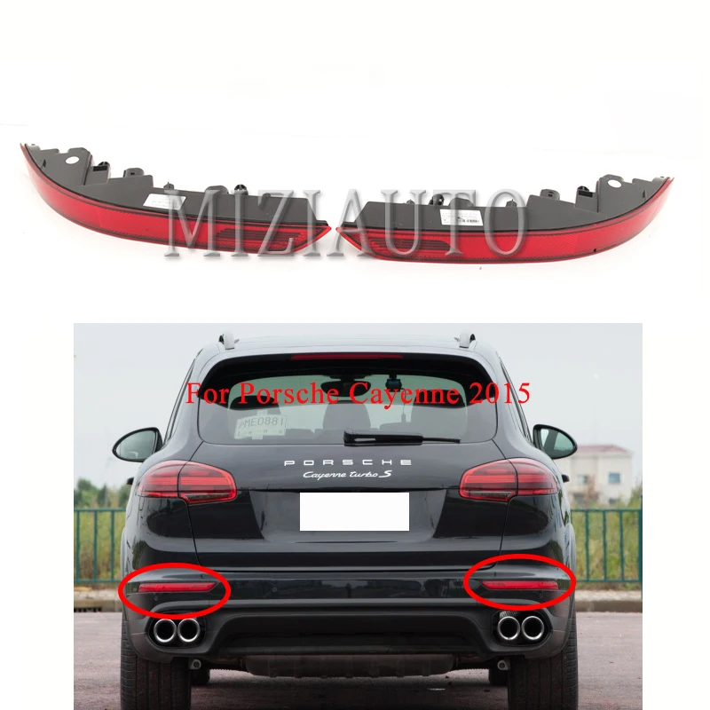 Левый/правый Светодиодный отражатель заднего бампера для Porsche Cayenne 2015 задний стоп