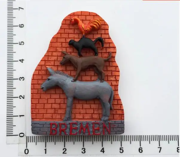 

Бремен, Германия, магниты на холодильник, подарок для детей, украшение для дома