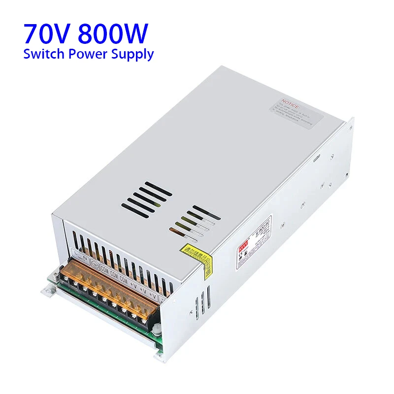 

RD6012 RD6012W S-800-65V 12.3A Switching Power Supply AC/DC Power Transformer Has Sufficient Power 90-132VAC/180-264VAC to DC70V