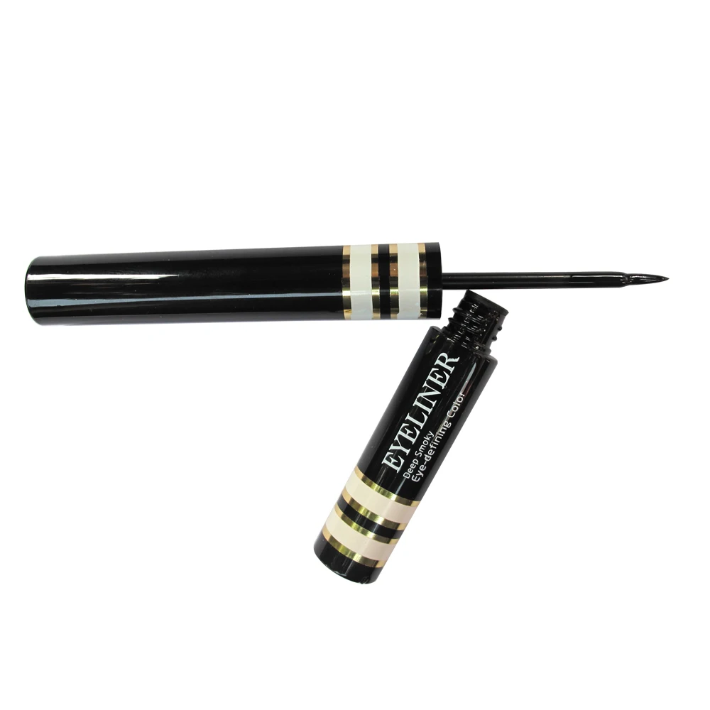 Легко носить водонепроницаемый натуральный Стойкий черный карандаш для глаз
