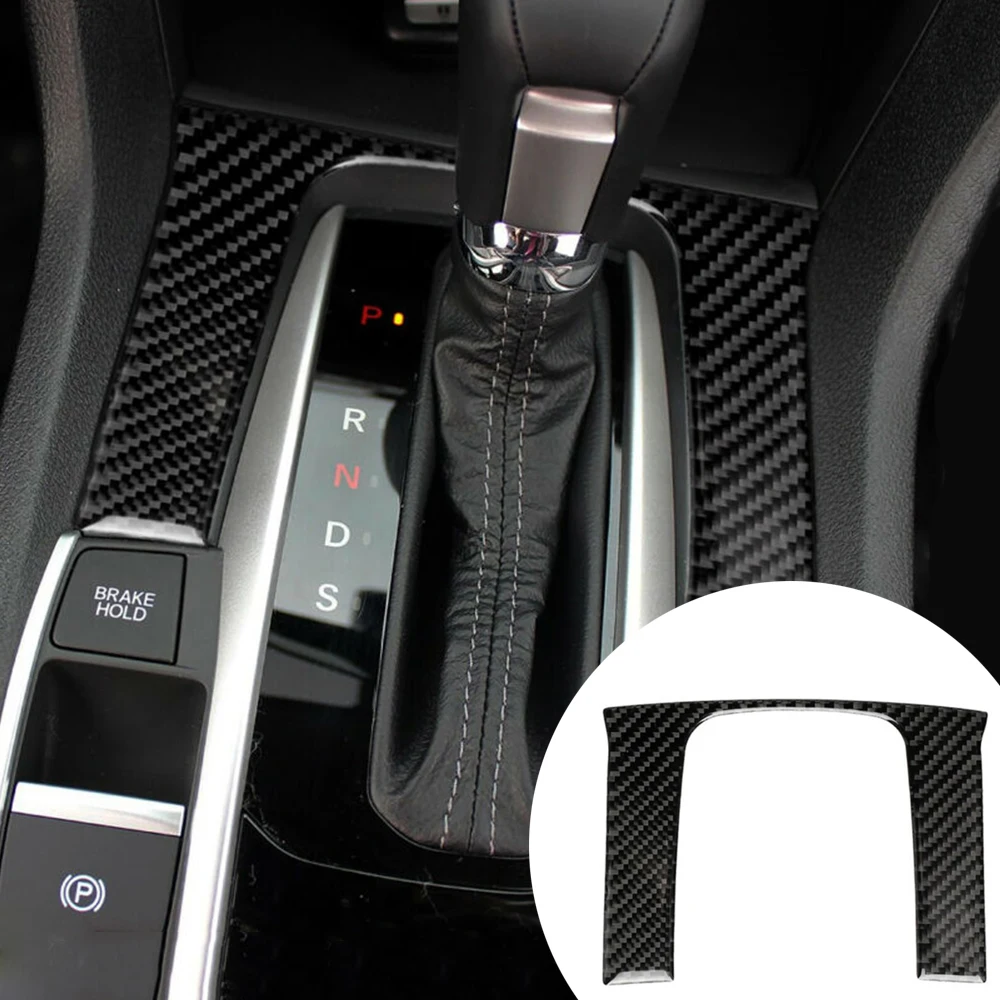 Консоль переключения передач накладка панель для Honda Civic 10th 2016 19 аксессуары 1 шт.