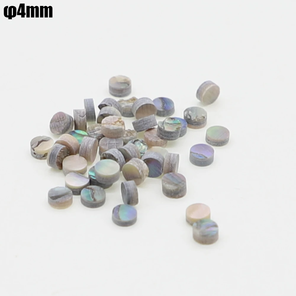 

100 шт., разноцветные розетки для гавайской гитары, диаметр 4 мм