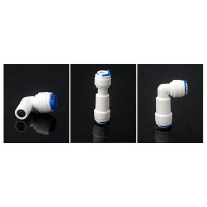 RO Локоть воды/равный прямой обратный клапан быстрое соединение фитинг 1/4 &quotOD