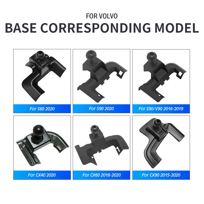 car mobile phone holder special mounts stand gps navigation bracket for volvo s60 s90 v90 xc40 xc60 xc90 car accessories free global shipping