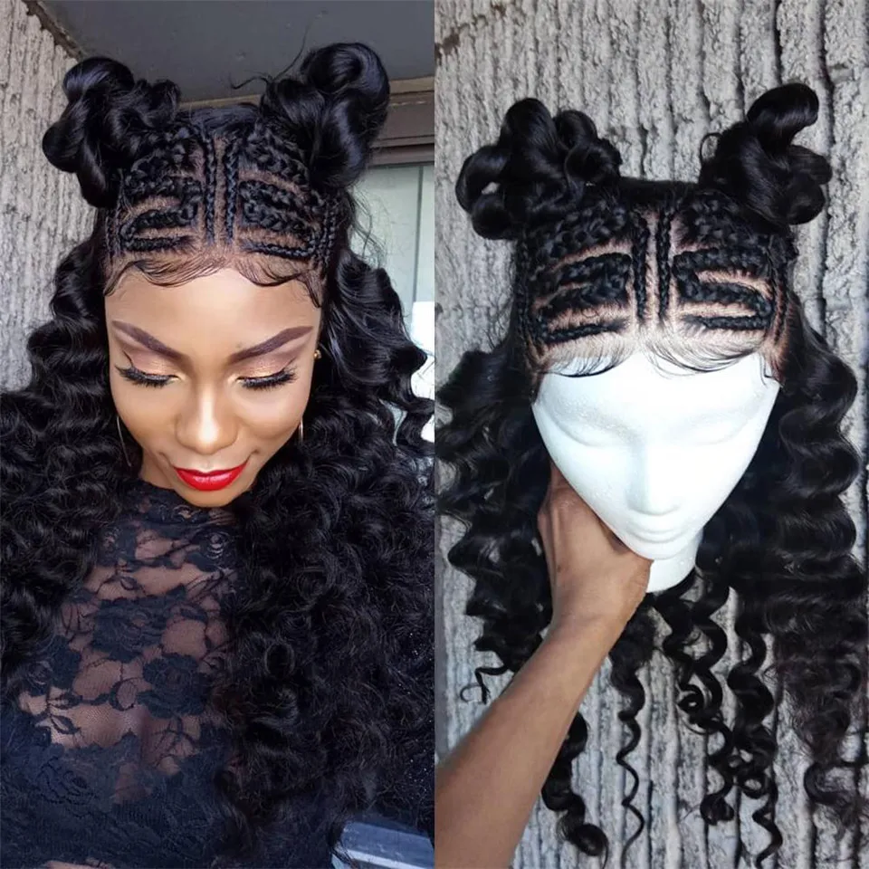 

360 Full Lace Wig Human Hair Pre Plucked 30 Inch Loose Wave Lace Front Wig 360 Lace Frontal Wig Curly Human Hair Wigs For Women